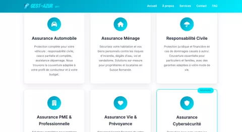 services d'assurance